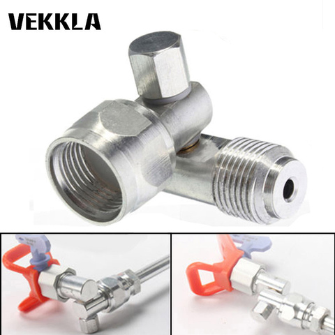 Multi-angle 7/8 Inch F-7/8 Inch Rotation Swivel Joint Adapter Clean Shot Shut Off  for Airless Paint Spray Gun Swivel Joint ► Photo 1/6