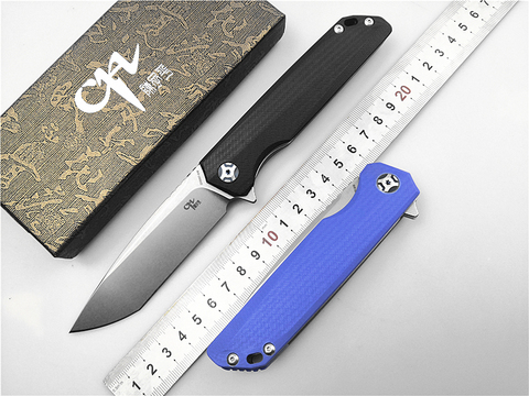 D2 knife Brand CH CH3507 Folding EDC Knife G10 handle Pocket Knife Outdoor camping Hunting Tactical knife Tools ► Photo 1/6