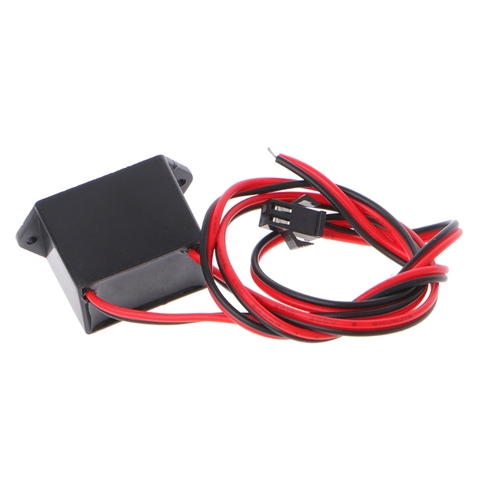 Mini DC 12V Powered Controller 1-5M EL Wire Cable Flexible Neon Glow Strip Light Power Driver Inverter ► Photo 1/6