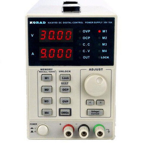 KORAD KA3010D -Precision Variable Adjustable 30V, 10A DC Linear Power Supply Digital Regulated Lab Grade ► Photo 1/2