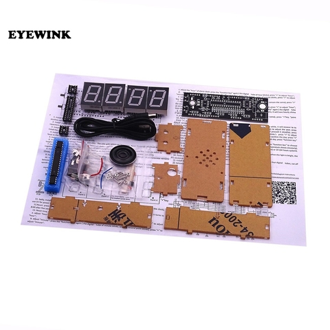 Electronic clock production suite DIY electronic clock kit Single-chip LED digital clock parts Big screen More version can chose ► Photo 1/1