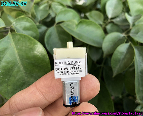 Brand new RSP08D 2.5V air pump 0.09L/min DC 1.5V- 3V thickness 8mm micro rolling pump with M20 motor~ ► Photo 1/5