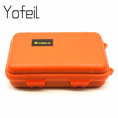 Portable Waterproof Shockproof Outdoor Airtight Sponge Storage Case Survival Tool Container Anti Pressure Carry Box  S size ► Photo 1/6
