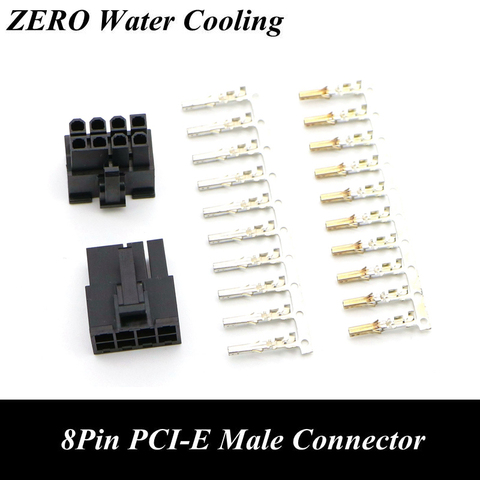 4.2mm 5557 8Pin GPU PCI-E Male Connector + 10pcs Terminal Pins. ► Photo 1/1