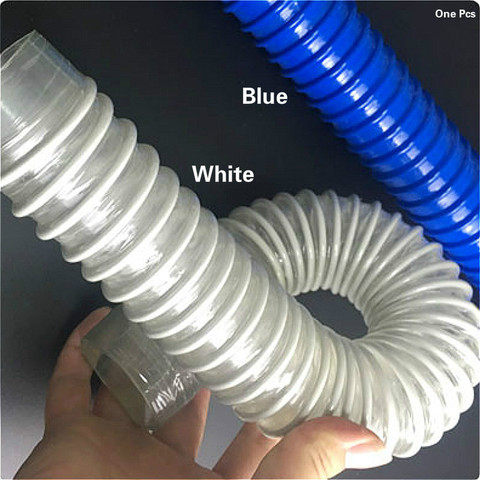 Industrial  PVC Flexible Ducting Hose Corrugated Ducts 40-200mm*1m Ventilation Duct Hose For Woodworking Fume & Dust Extraction ► Photo 1/1