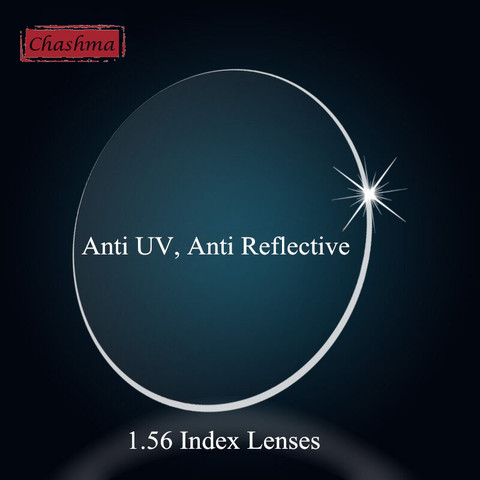 Chashma Quality Index 1.56 Clear Lenses Eyes Asphere Prescription Anti Reflective Reading Lenses Astigmatism Myopia Glass ► Photo 1/2
