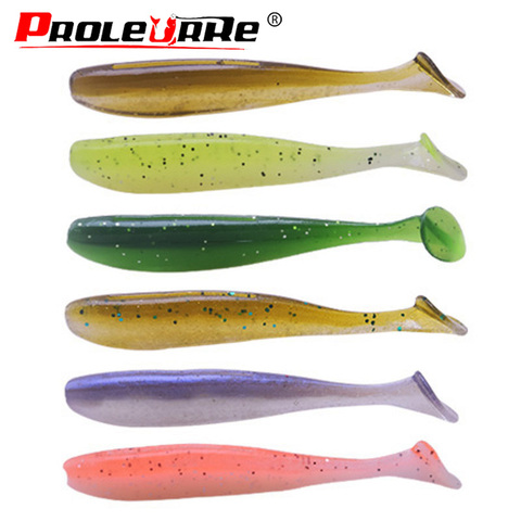 10pcs/lot Soft Lure 65mm/1.5g Worm Handmade Soft Fish Fishing Lure Shad Manual Silicone Bass T Tail Swimbait Fishing Tackle ► Photo 1/5