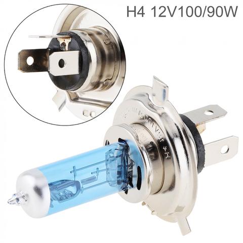 12V H4 5000K 100 / 90W White Light Super Bright Car Xenon Halogen Lamp Auto Front Headlight Fog Bulb Car Head Light Lamp ► Photo 1/6