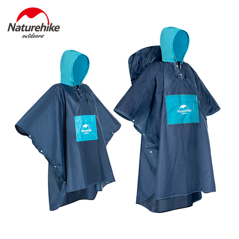 Naturehike Raincoat Raincoat for Men Women Waterproof Rain Coat Outdoors Travel Camping Fishing Rain wear Suit poncho ► Photo 1/6