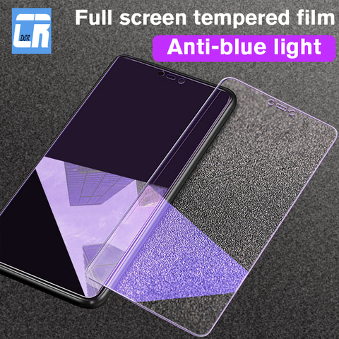 Anti Blue Light Screen Protector Glass On The for Xiaomi 9 8 SE 2.5D Tempered Glass for Redmi 5 6 7 Note 7 8 Pro Protector Film ► Photo 1/6