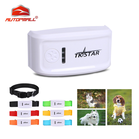2017 Mini Dog GPS Tracker Cat Pet GPS Locator TK909 Waterproof 400 Hours Standby Dog Finder Free Web IOS Android APP Tracking ► Photo 1/6