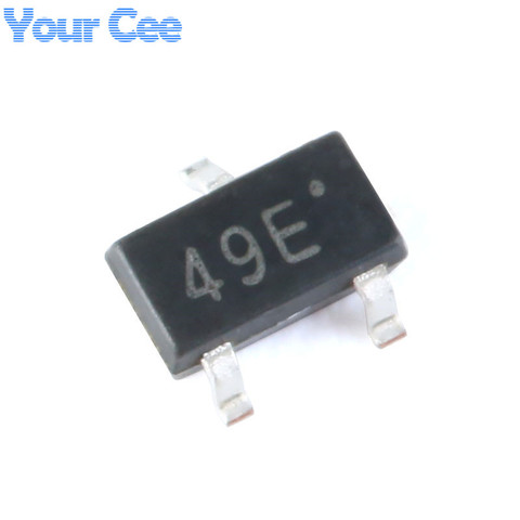 10 pcs 49E Hall Effect Sensor Switch Hall Element SOT23 SS49E AH49E High Sensitivity ► Photo 1/1