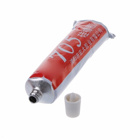 705 Silicone Clear Sealing Glue Waterproof Heat Resist For Electron Component 50 g Hot ► Photo 1/6