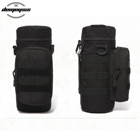 Tactical Molle Water Bottle Pouch Military Airsoft Tactical Kettle Waist Bag Hunting Climbing Hiking Outdoor Water Bottle Bag ► Photo 1/6