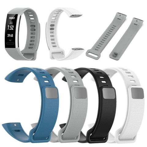 Silicone Watch Band Strap Belt for Huawei Band 2/Band 2 Pro/ERS-B19/ERS-B29 ► Photo 1/6