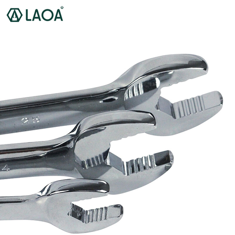 LAOA CR-V Open Wrench Spanner Two-end Wrenches Anti-slide Wrenches Repair Tools To Bike Motorcycle ► Photo 1/6