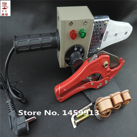 1 Set + 42mm pipe cutter 20-32mm plastic tube pipe welder 220V 600W hot melt machine, ppr pipe welding machine  ► Photo 1/1