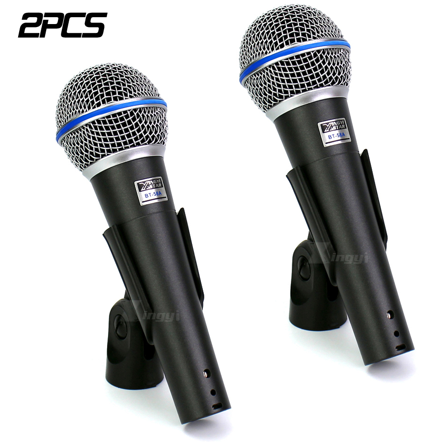 BT58A Cardioïde Professionnel Vocal Micro Dynamique Portable