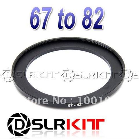 67mm-82mm 67-82mm 67-82 mm Step Up Filter Ring Adapter ► Photo 1/1