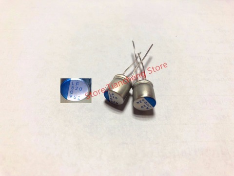2.5V820UF 8X8 Japan polymer solid capacitor LF 820UF/2.5V ► Photo 1/1