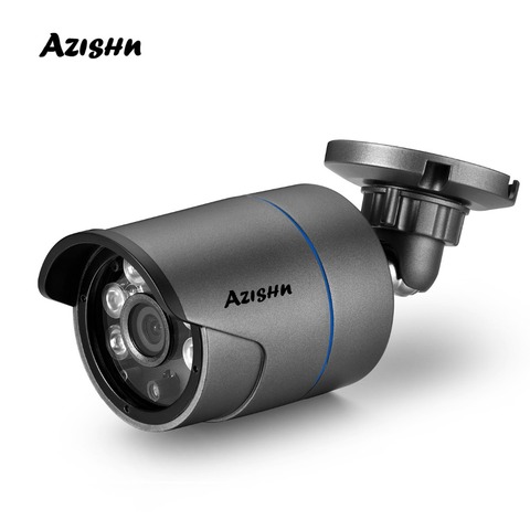 AZISHN H.265 Metal IP Camera 25FPS 2MP 1080P ONVIF Motion Detection IP66 Outdoor night vision RTSP XMEye Security CCTV Camera ► Photo 1/6