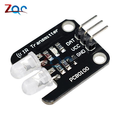 2 Channel Electronic Building Blocks Two-way Infrared Transmitter Module IR Transmitter for Arduino ► Photo 1/1