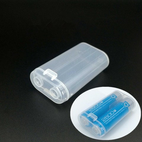 3Pcs 18650 Battery Case Box Holder 2x18650 Waterproof Storage Box Rechargeable Battery Container for Power Bank ► Photo 1/6