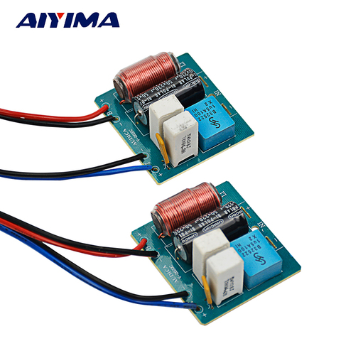 AIYIMA 2Pcs AUDICA  2 Way 2 Unit Audio Speaker Frequency Divider Amplifier Crossover Filters ► Photo 1/6