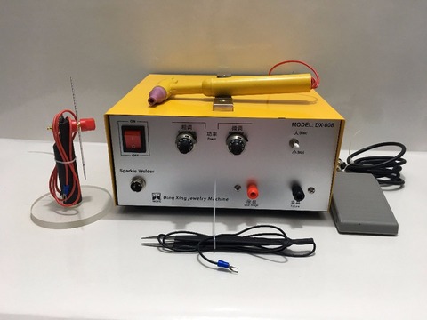 1pc DX-808 Pulse Spot Welder Gold Silver Platinum etc. Jewelry Welding Machine+Handheld Pulse spot welding handles ► Photo 1/1