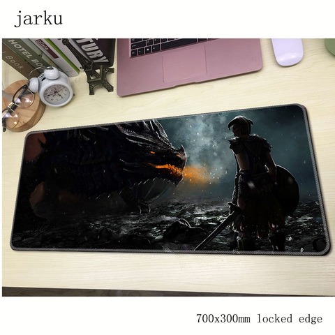skyrim mouse pad gamer 700x300mm notbook mouse mat large gaming mousepad large Birthday present pad mouse PC desk padmouse ► Photo 1/4