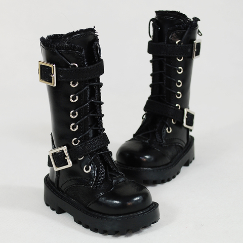 70cm 1/3 1/4 man boy SD AOD DOD BJD MSD Dollfie Synthetic Leather pu Shoes black  boots shoes YG342 ► Photo 1/1