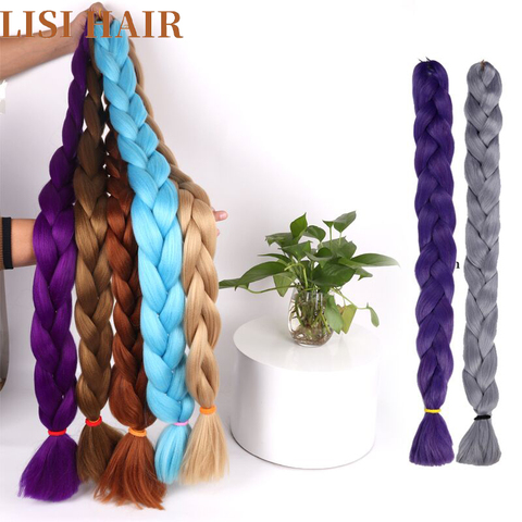 Buy Online Lisi Hair Synthetic Crochet Braids In Jumbo Braiding Hair One Piece Inch 165g Pcs Pure Color In Hair Extensions Alitools Buy Online Lisi Hair Synthetic Crochet Braids In Jumbo Braiding Hair One Piece Inch 165g Pcs Pure Color In Hair Extensions Alitools