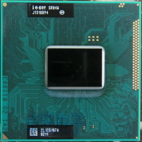Original Intel Core i5 Mobile cpu processor I5-2430M 2.4GHz L3 3M dual core Socket G2 / rPGA988B scrattered pieces i5 2430M ► Photo 1/1