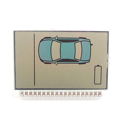Russia version ZX925 lcd display for Sheriff ZX-925 lcd remote two way car alarm system ► Photo 1/2