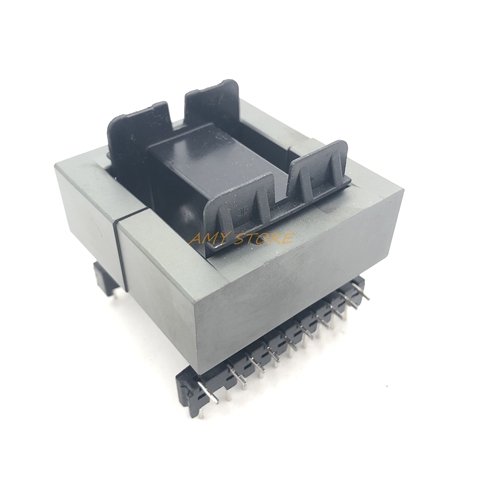 EE55 EE Type (10+10) 20Pins High Frequency Transformer Ferrite Magnetic Core Horizontal Coil Former ► Photo 1/6