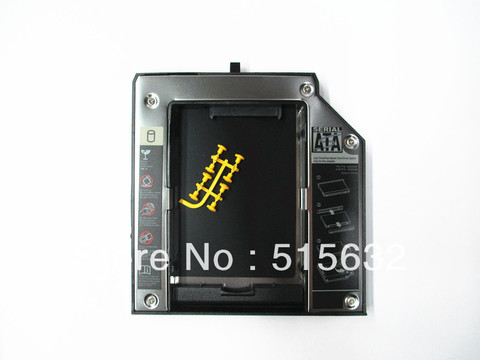 12.7mm 2nd SATA HDD SSD Hard Drive Bay Caddy for Lenovo Thinkpad T420 T430 W530 T530 ► Photo 1/4