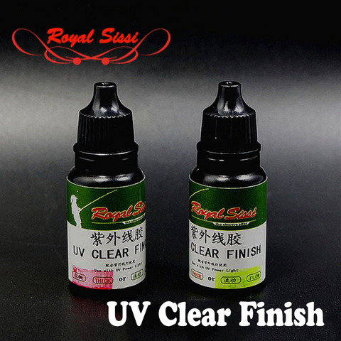 2styles UV clear Finish glue combo thin& thick instant cure super clear UV glue fly tying quick drying glue fly fishing chemical ► Photo 1/6