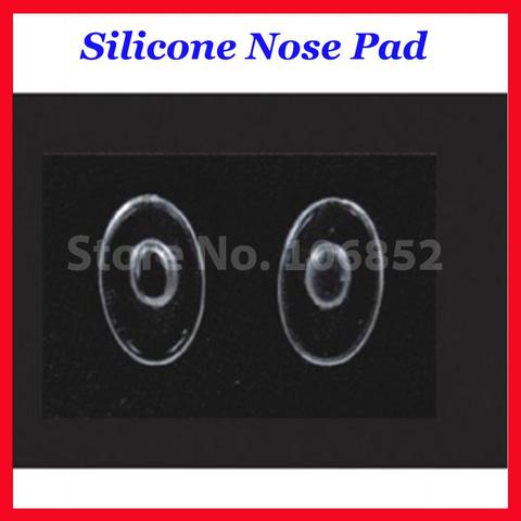 Retail 20pieces=10pairs H type Glasses Silicone nose pads size 12mm push in type eyeglass accessories ► Photo 1/1