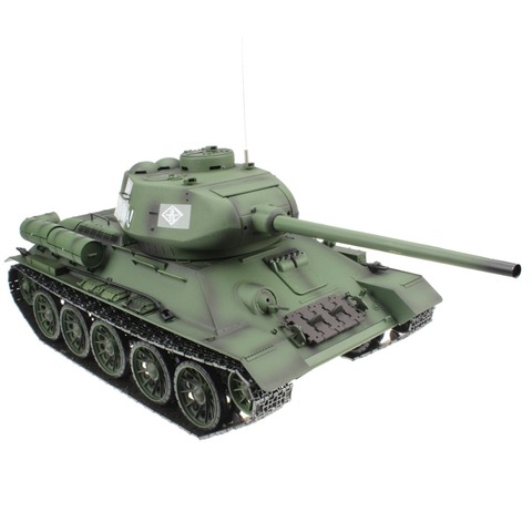 2.4G 1/16 Russian Army T34 T-34/85 RC Battle Tank World War II Model Gift Toy ► Photo 1/2