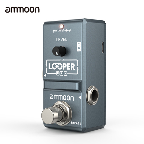 ammoon AP-09 Loop Guitar Pedal Looper Electric Guitar Effect Pedal True Bypass Unlimited Overdubs 10 Minutes Recording ► Photo 1/6