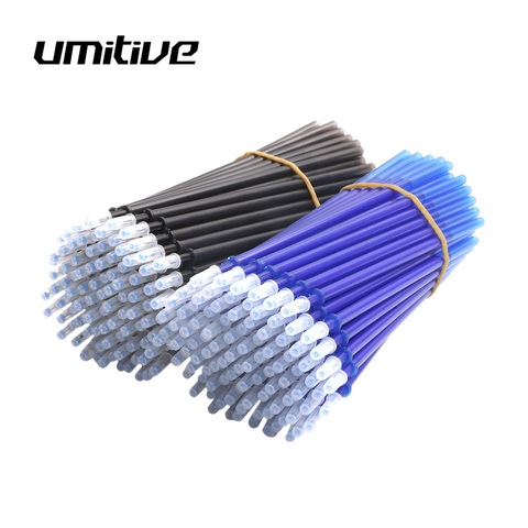 Umitive 30Pcs/set Erasable Refill Gel Pen 0.5mm Blue Black Ink School Stationery Office Writing Tool ► Photo 1/1