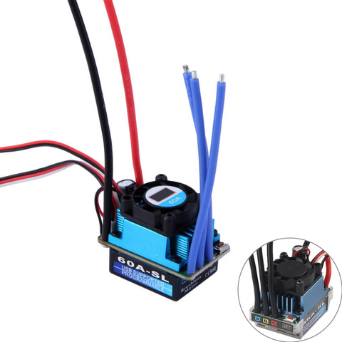 RC Racing 25A 35A 60A SL Brushless Speed Controller ESC for RC 1/10 1:10 1:12 Car Truck Drop freeship ► Photo 1/6