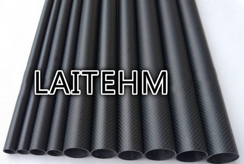 2pcs 6 8 10 12 14 15 16 18 20 22 25 28 30mm3K carbon fiber tube carbon tube high strength ► Photo 1/1