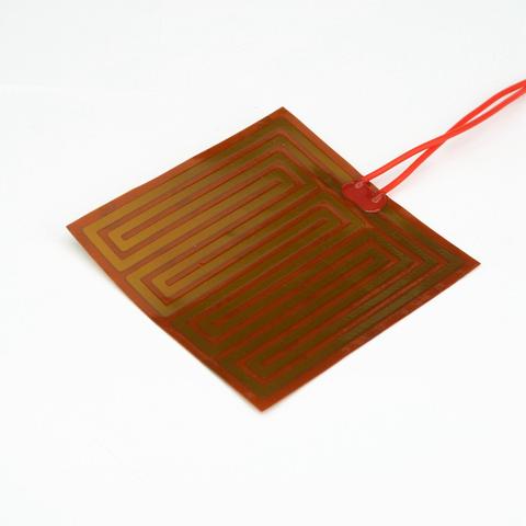 100x100mm 90W 12V DC Flexiable Eeletric Polyimide Film Heater Heating element for Electrical Wires ► Photo 1/5