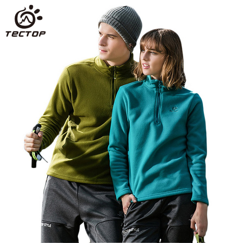 Tectop NEW Brand Winter Polar Fleece Hiking Jackets Men Women Warm Windproof Coat For Trekking Ski Outdoor Sport Jacket,AM056 ► Photo 1/6