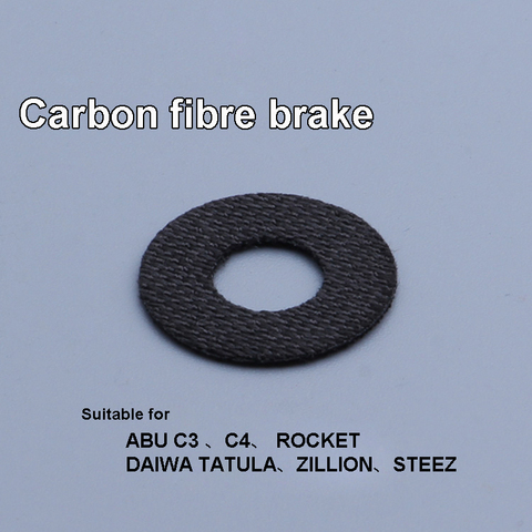 1pcs High Carbon Fiber Brake Pads For Baitcasting Reels Drum Reels Suit for DAIWA  TATULA/ZILLION/STEEZ ABU C3/C4/Rocket ► Photo 1/1