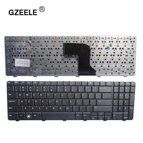 GZEELE US NEW Keyboard for Dell Inspiron 15 15R N M 5010 N5010 M5010 0Y3F2G NSK-DRASW 0JRH7K 9Z.N4BSW.A0R US laptop keyboard NEW ► Photo 1/6