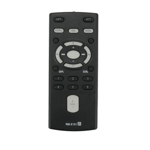 New Remote Control RM-X151 fit for Sony Car Radio CD Player CDX-F5000 CDX-GT33W   CDX-GT805DX CDX-M8815X ► Photo 1/2