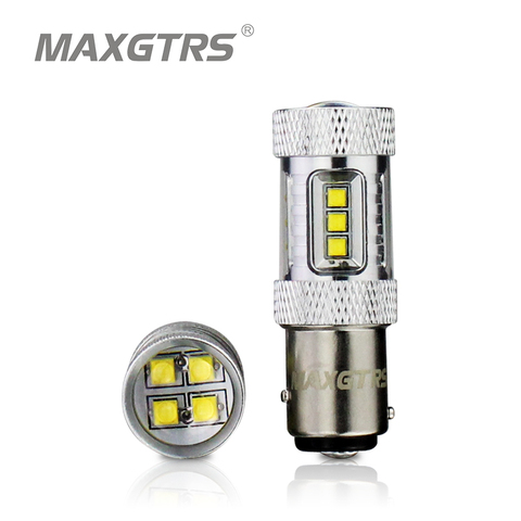 2x 30W 50W 80W S25 1157 BAY15D Cree Chip Led Light Bulb P21/5W Car Reverse Backup Light Brake Light Turn Parking Signal Lamp ► Photo 1/6