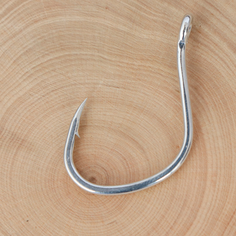 30PCS Light Casting DIY Jig Hook PIKE  Eye Saltwater Fishhook 1/0 2/0 3/0 4/0 Assist Hook Slow Pitch Jigging Fall Fishing Ring ► Photo 1/6